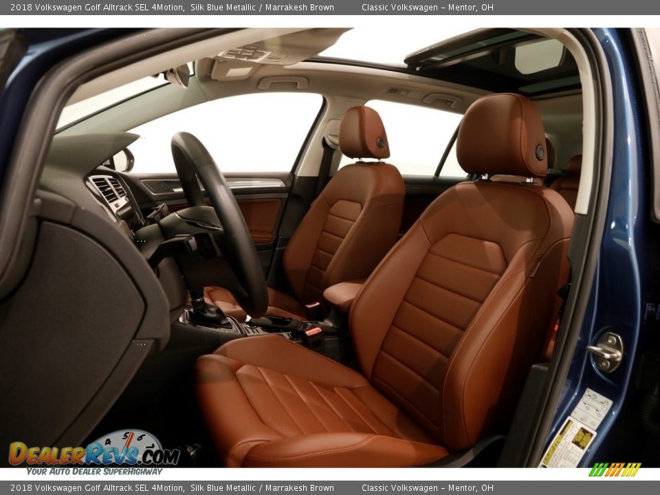 Marrakesh Brown Interior - 2018 Volkswagen Golf Alltrack SEL 4Motion Photo #5