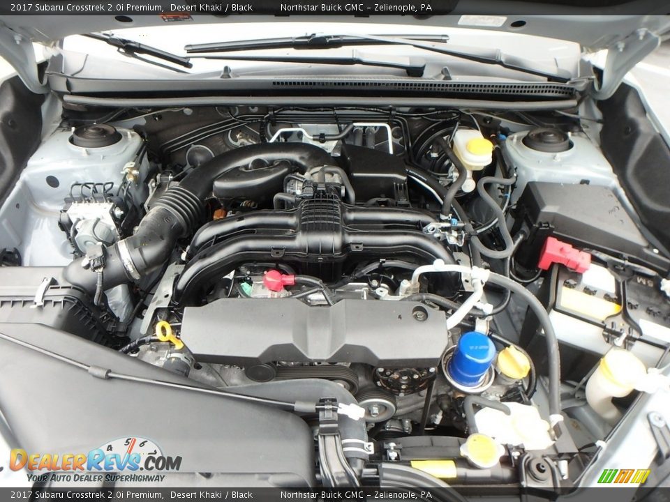 2017 Subaru Crosstrek 2.0i Premium Desert Khaki / Black Photo #2