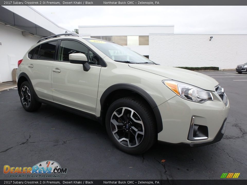 2017 Subaru Crosstrek 2.0i Premium Desert Khaki / Black Photo #4