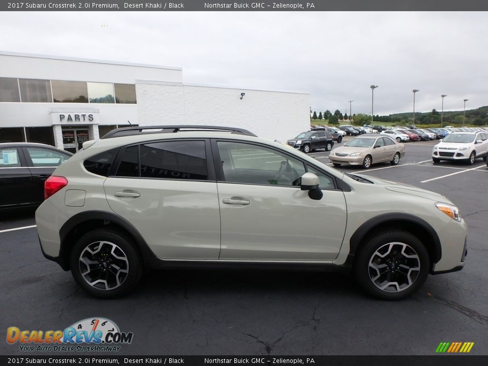2017 Subaru Crosstrek 2.0i Premium Desert Khaki / Black Photo #5