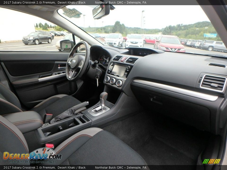 2017 Subaru Crosstrek 2.0i Premium Desert Khaki / Black Photo #6