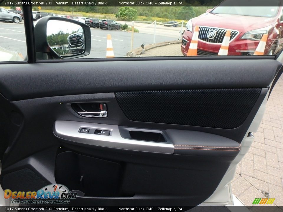 2017 Subaru Crosstrek 2.0i Premium Desert Khaki / Black Photo #7