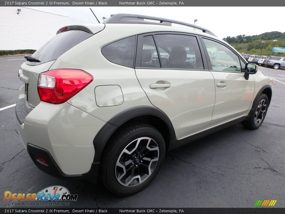 2017 Subaru Crosstrek 2.0i Premium Desert Khaki / Black Photo #9
