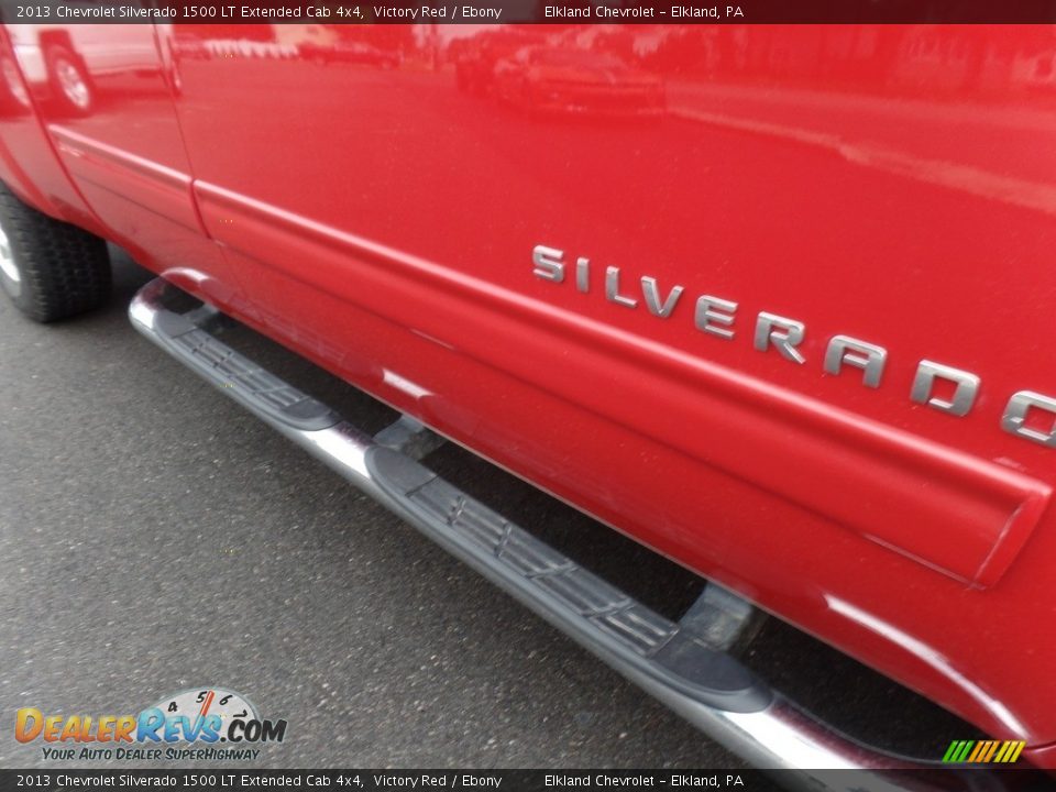 2013 Chevrolet Silverado 1500 LT Extended Cab 4x4 Victory Red / Ebony Photo #12