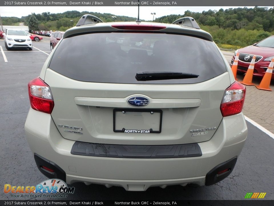2017 Subaru Crosstrek 2.0i Premium Desert Khaki / Black Photo #10