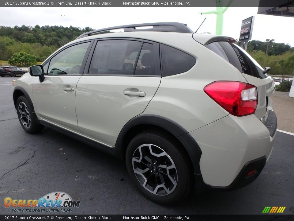 2017 Subaru Crosstrek 2.0i Premium Desert Khaki / Black Photo #12
