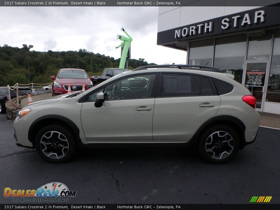 2017 Subaru Crosstrek 2.0i Premium Desert Khaki / Black Photo #13