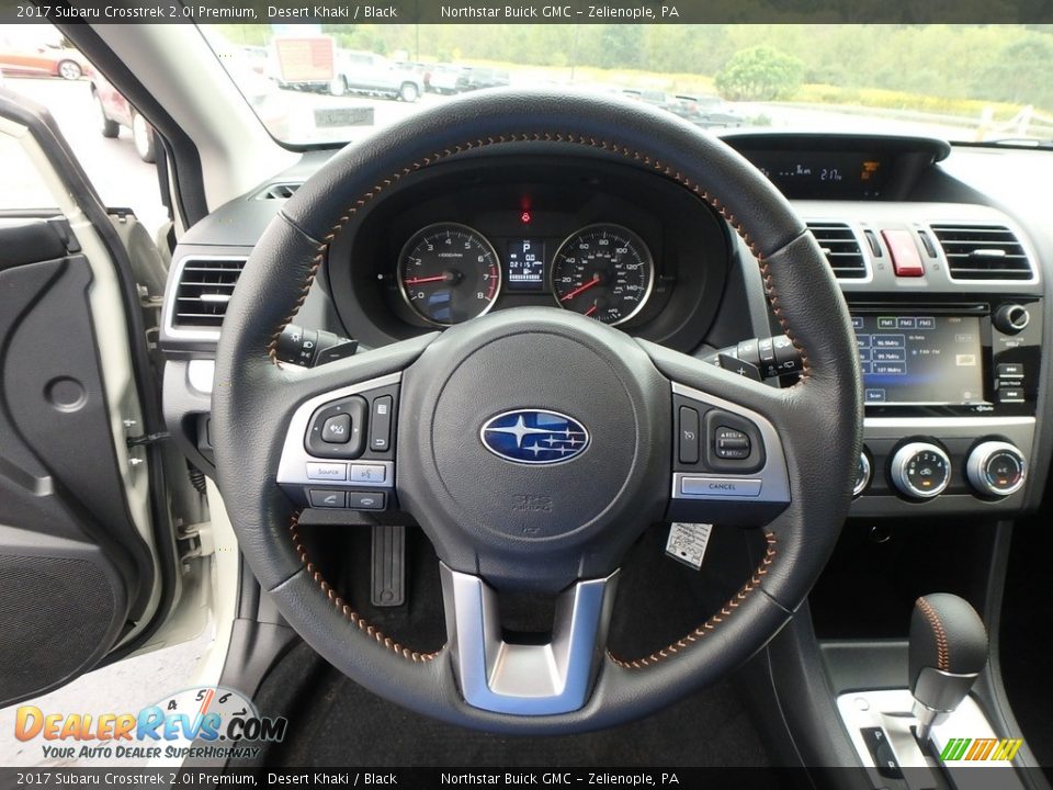 2017 Subaru Crosstrek 2.0i Premium Desert Khaki / Black Photo #21