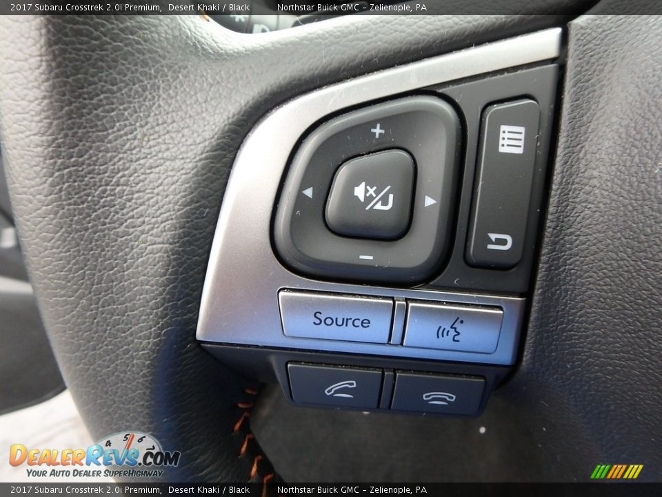 2017 Subaru Crosstrek 2.0i Premium Desert Khaki / Black Photo #23