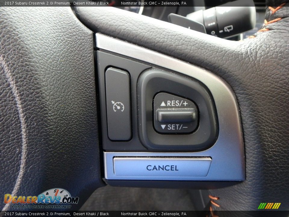 2017 Subaru Crosstrek 2.0i Premium Desert Khaki / Black Photo #24