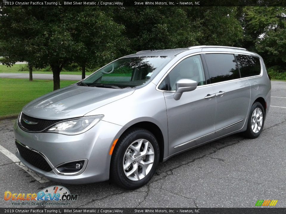 2019 Chrysler Pacifica Touring L Billet Silver Metallic / Cognac/Alloy Photo #2