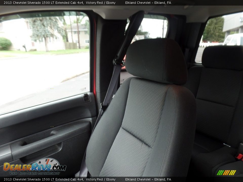 2013 Chevrolet Silverado 1500 LT Extended Cab 4x4 Victory Red / Ebony Photo #35