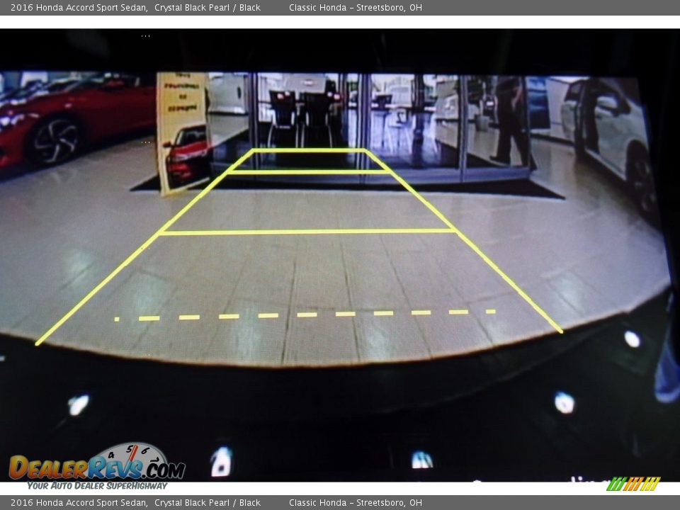 2016 Honda Accord Sport Sedan Crystal Black Pearl / Black Photo #24