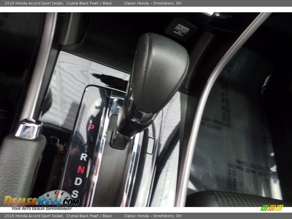 2016 Honda Accord Sport Sedan Crystal Black Pearl / Black Photo #28