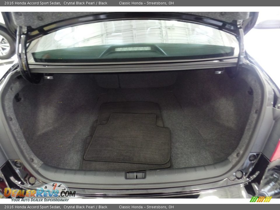 2016 Honda Accord Sport Sedan Crystal Black Pearl / Black Photo #30