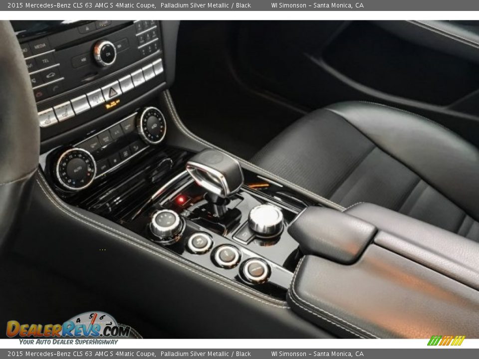 2015 Mercedes-Benz CLS 63 AMG S 4Matic Coupe Palladium Silver Metallic / Black Photo #24