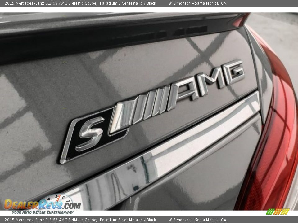 2015 Mercedes-Benz CLS 63 AMG S 4Matic Coupe Palladium Silver Metallic / Black Photo #28