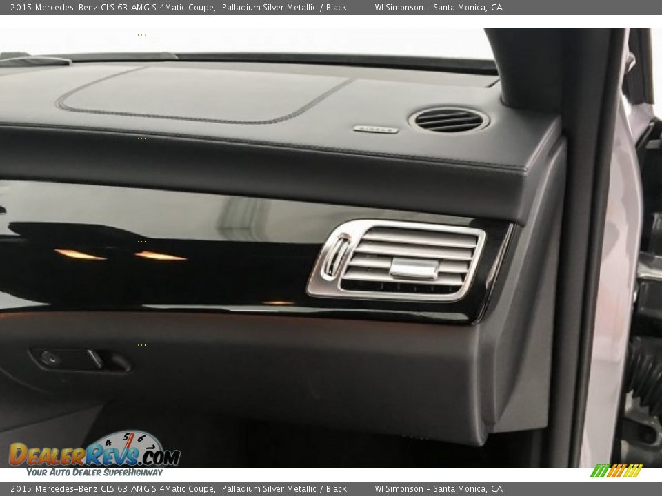 2015 Mercedes-Benz CLS 63 AMG S 4Matic Coupe Palladium Silver Metallic / Black Photo #29