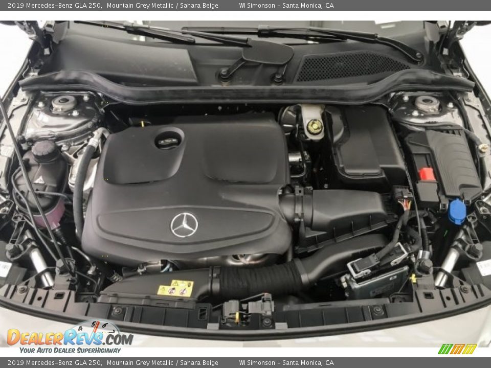 2019 Mercedes-Benz GLA 250 2.0 Liter Turbocharged DOHC 16-Valve VVT 4 Cylinder Engine Photo #8