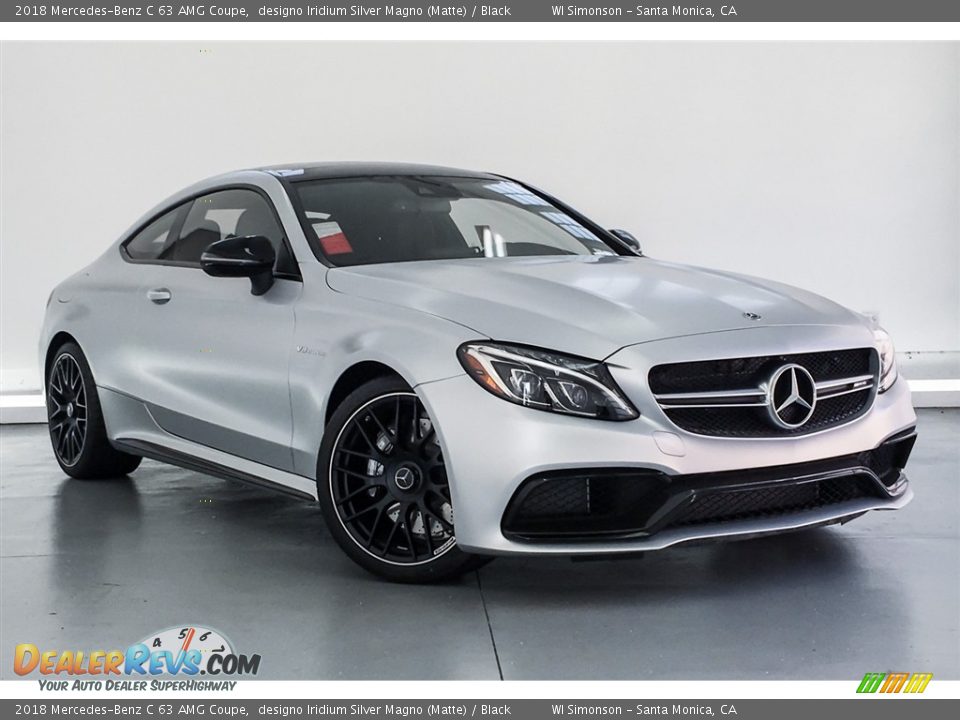 Front 3/4 View of 2018 Mercedes-Benz C 63 AMG Coupe Photo #12