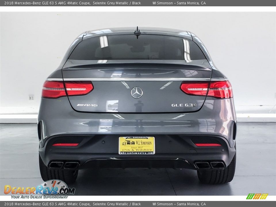 2018 Mercedes-Benz GLE 63 S AMG 4Matic Coupe Selenite Grey Metallic / Black Photo #3