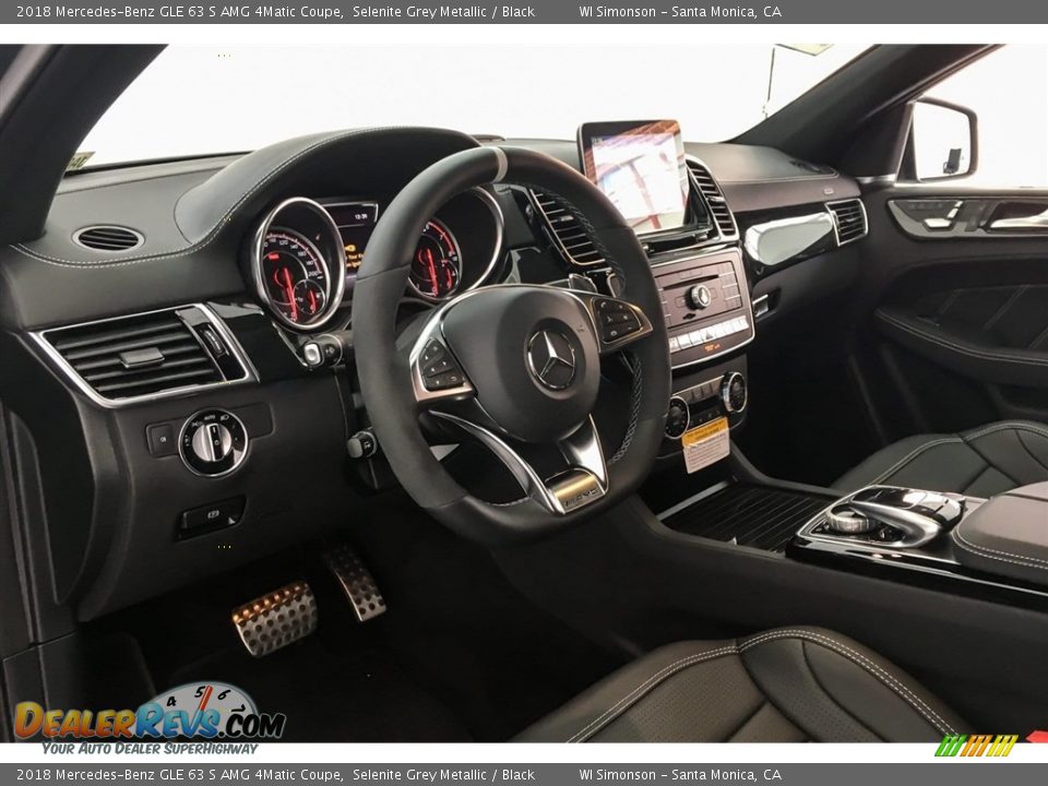 2018 Mercedes-Benz GLE 63 S AMG 4Matic Coupe Selenite Grey Metallic / Black Photo #4