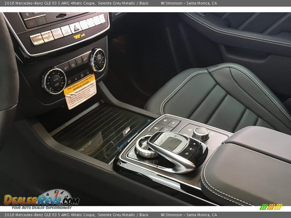 2018 Mercedes-Benz GLE 63 S AMG 4Matic Coupe Selenite Grey Metallic / Black Photo #7