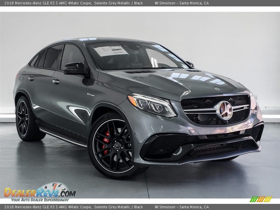 Front 3/4 View of 2018 Mercedes-Benz GLE 63 S AMG 4Matic Coupe Photo #12