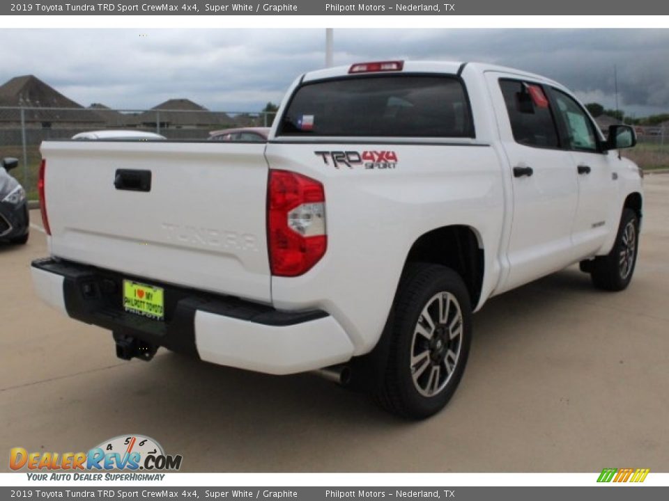 2019 Toyota Tundra TRD Sport CrewMax 4x4 Super White / Graphite Photo #8