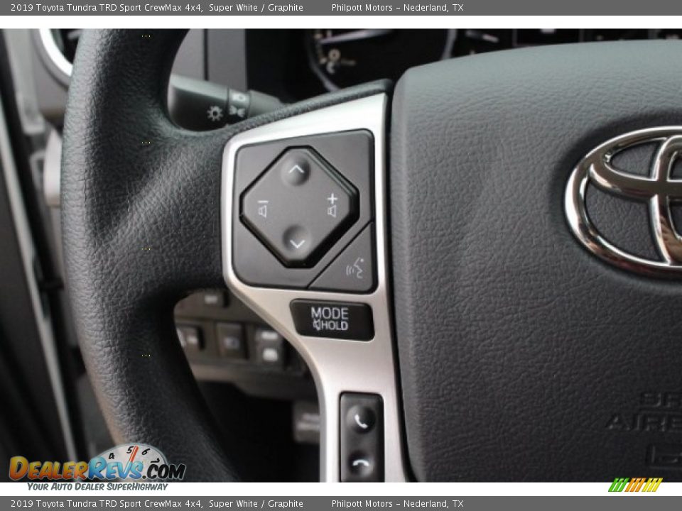 2019 Toyota Tundra TRD Sport CrewMax 4x4 Steering Wheel Photo #18