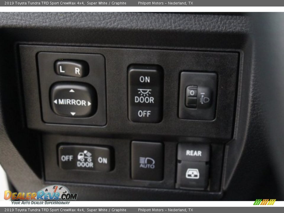 Controls of 2019 Toyota Tundra TRD Sport CrewMax 4x4 Photo #21
