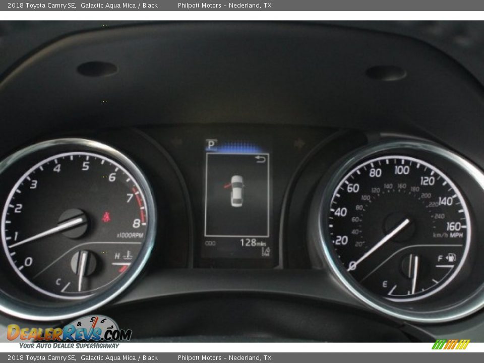 2018 Toyota Camry SE Galactic Aqua Mica / Black Photo #20