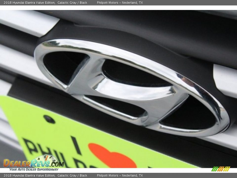 2018 Hyundai Elantra Value Edition Galactic Gray / Black Photo #4