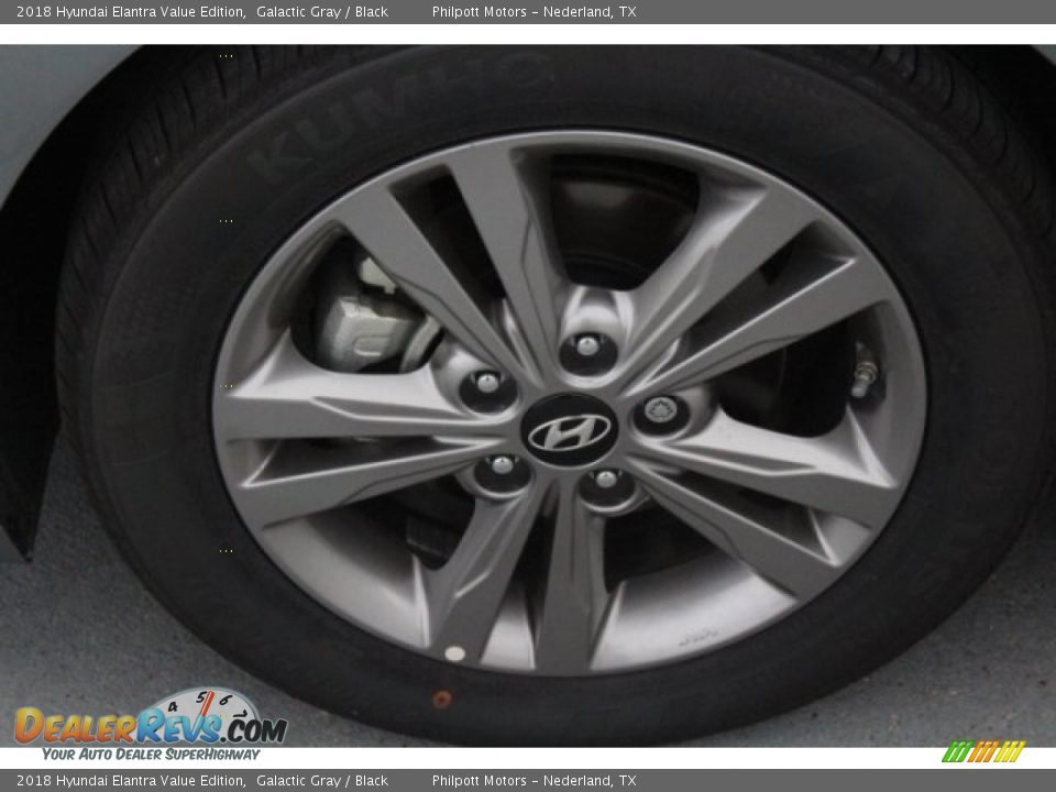 2018 Hyundai Elantra Value Edition Galactic Gray / Black Photo #5