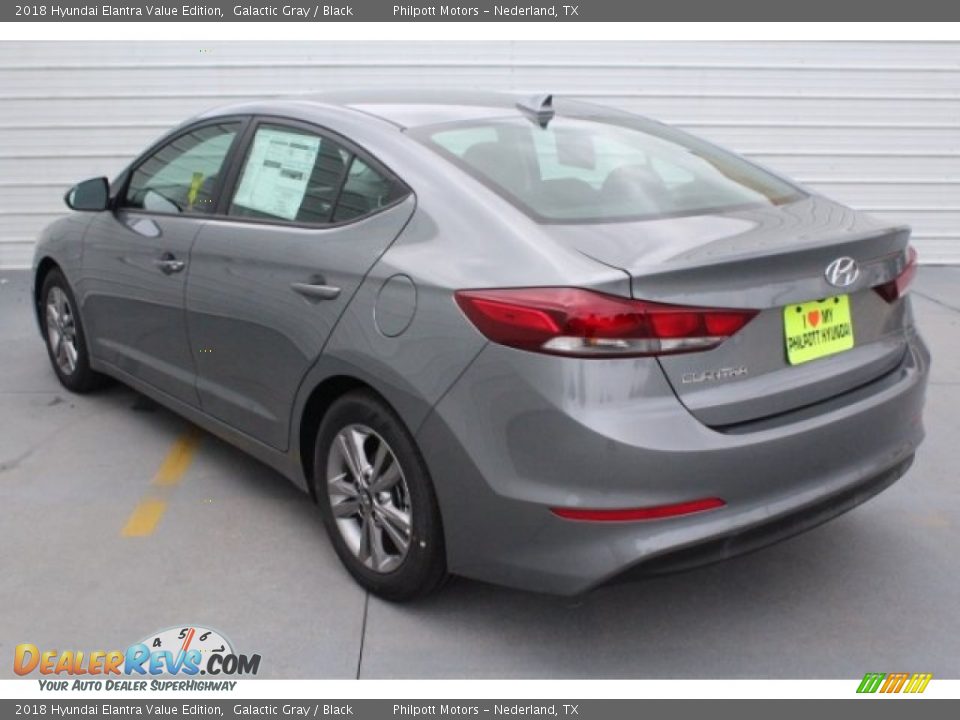 2018 Hyundai Elantra Value Edition Galactic Gray / Black Photo #7