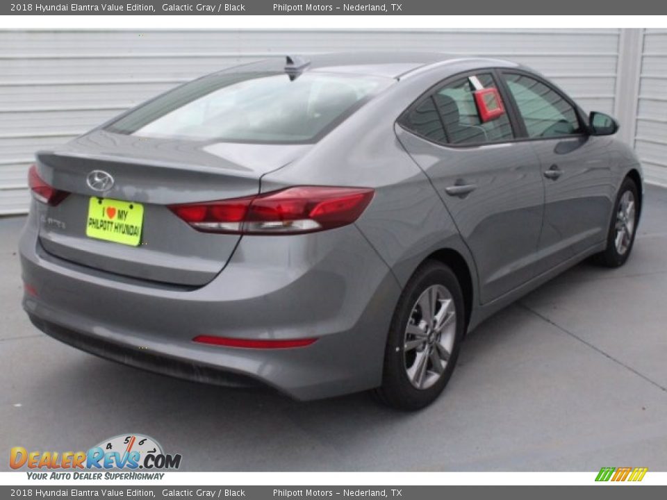 2018 Hyundai Elantra Value Edition Galactic Gray / Black Photo #9