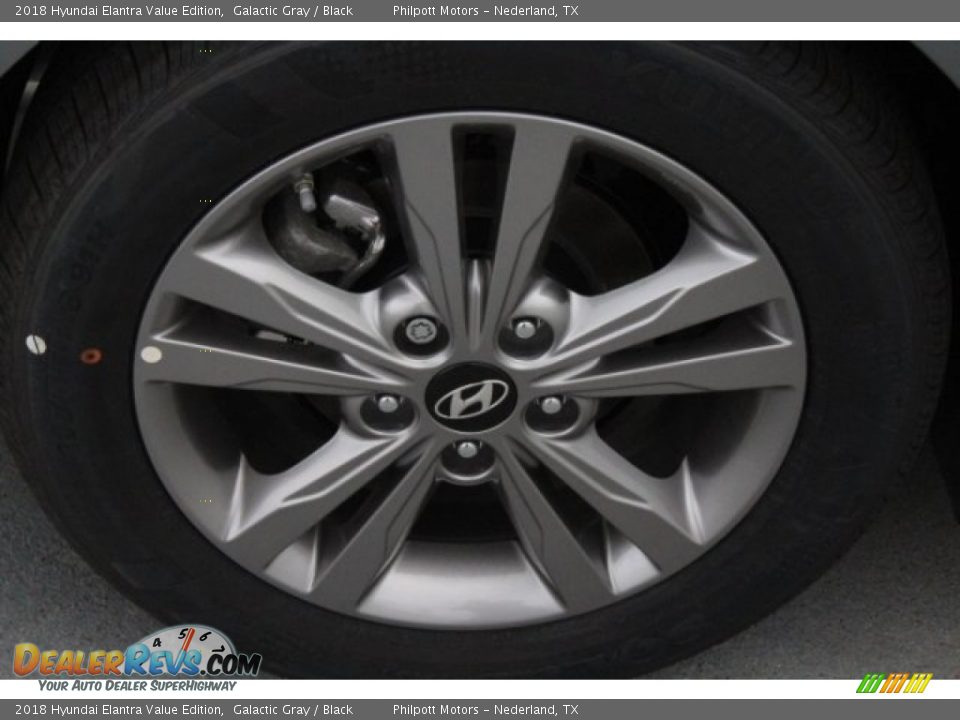 2018 Hyundai Elantra Value Edition Galactic Gray / Black Photo #10