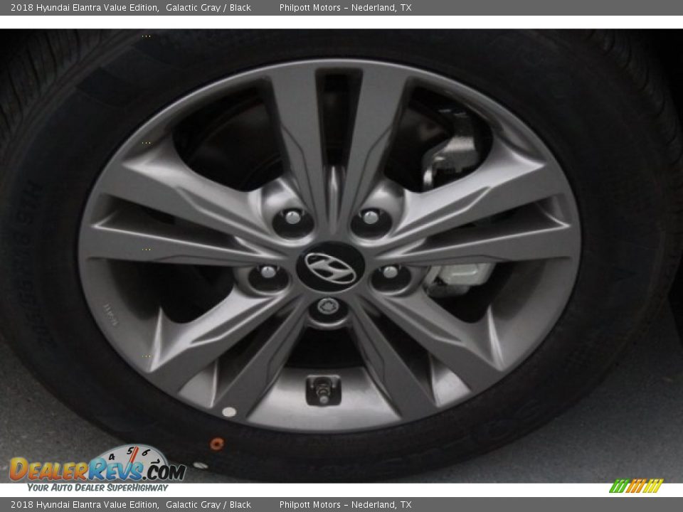 2018 Hyundai Elantra Value Edition Galactic Gray / Black Photo #11