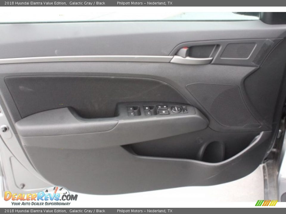 2018 Hyundai Elantra Value Edition Galactic Gray / Black Photo #12