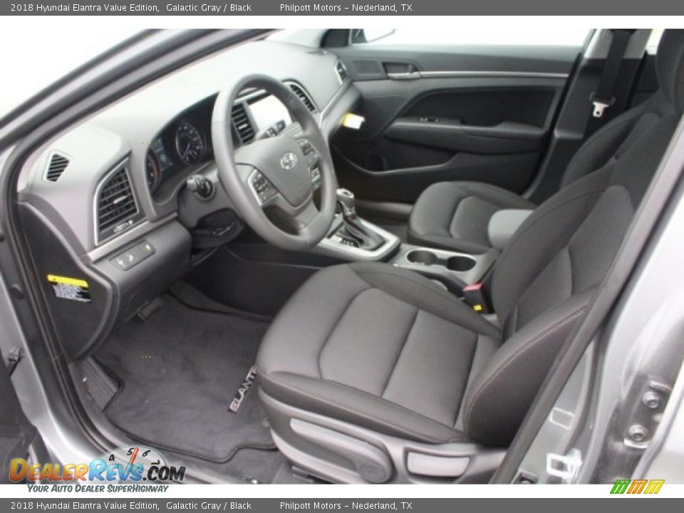 2018 Hyundai Elantra Value Edition Galactic Gray / Black Photo #14