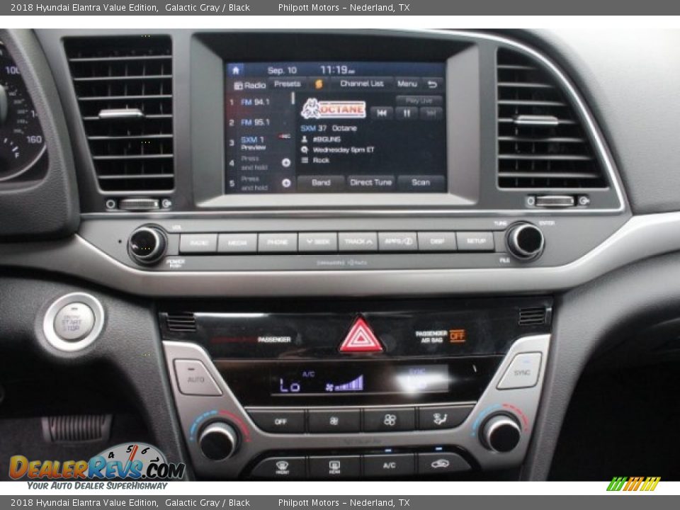 2018 Hyundai Elantra Value Edition Galactic Gray / Black Photo #16