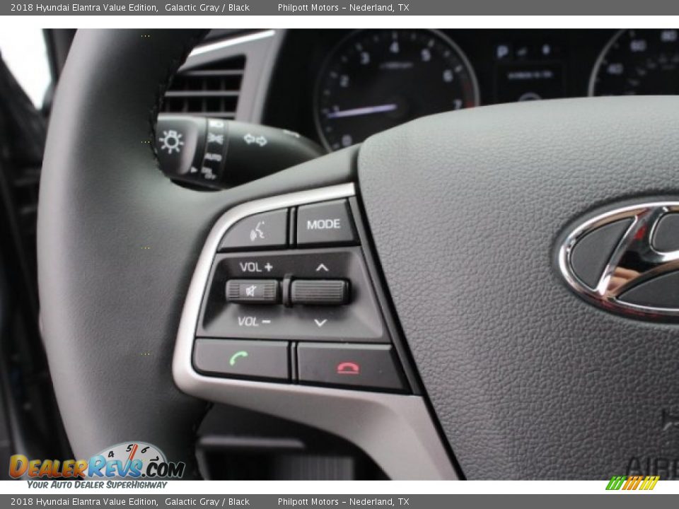 2018 Hyundai Elantra Value Edition Galactic Gray / Black Photo #19