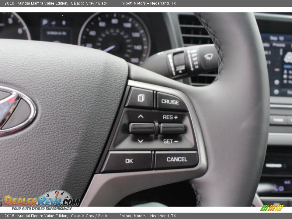 2018 Hyundai Elantra Value Edition Galactic Gray / Black Photo #20