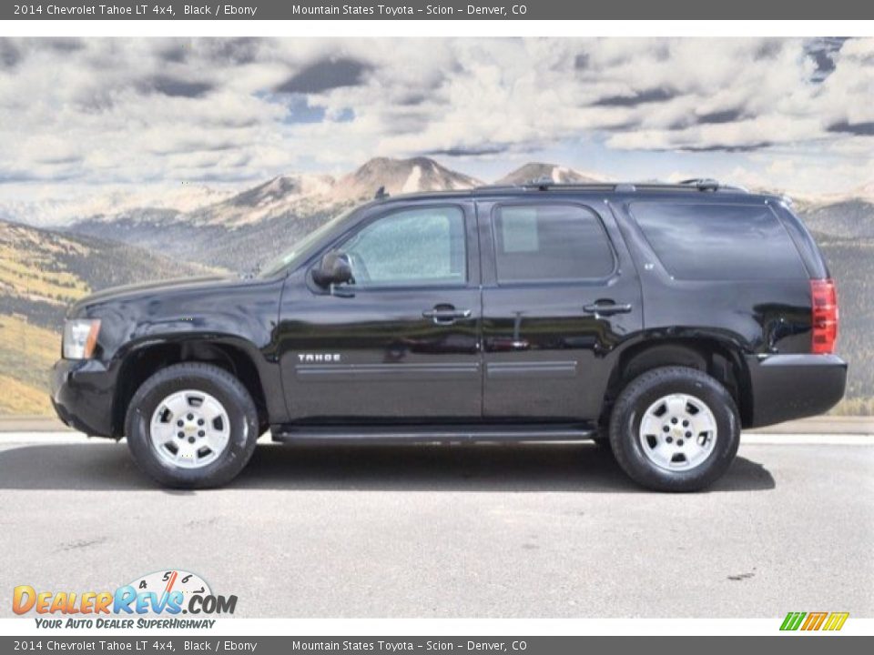 2014 Chevrolet Tahoe LT 4x4 Black / Ebony Photo #6