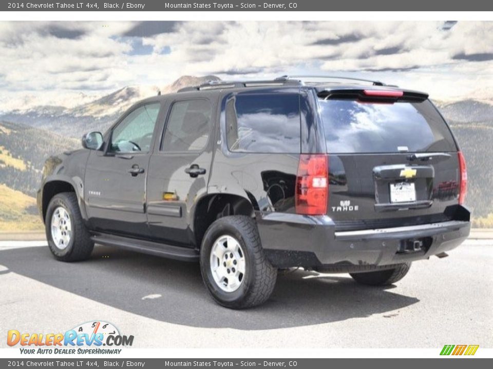 2014 Chevrolet Tahoe LT 4x4 Black / Ebony Photo #8