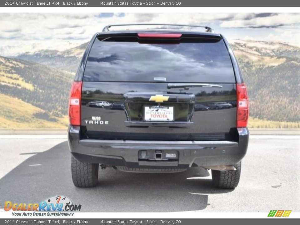 2014 Chevrolet Tahoe LT 4x4 Black / Ebony Photo #9