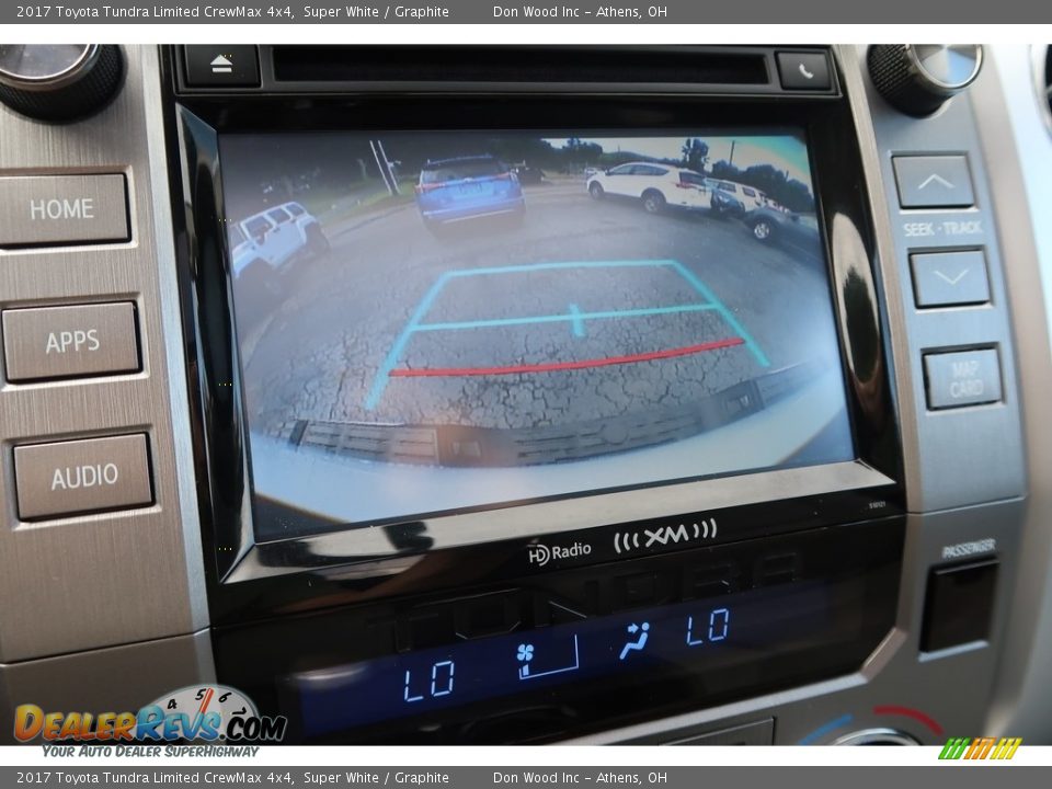 2017 Toyota Tundra Limited CrewMax 4x4 Super White / Graphite Photo #4