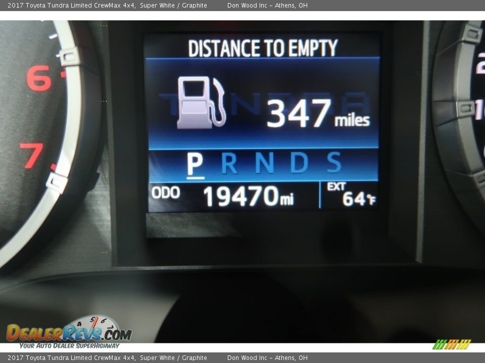 2017 Toyota Tundra Limited CrewMax 4x4 Super White / Graphite Photo #22