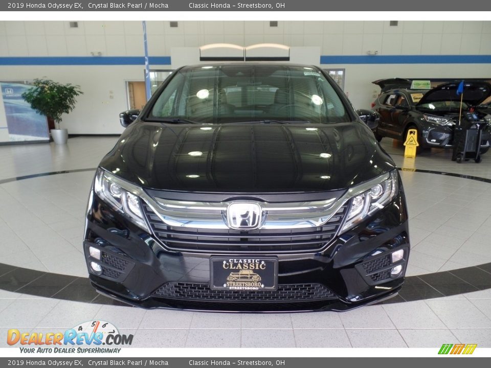2019 Honda Odyssey EX Crystal Black Pearl / Mocha Photo #3