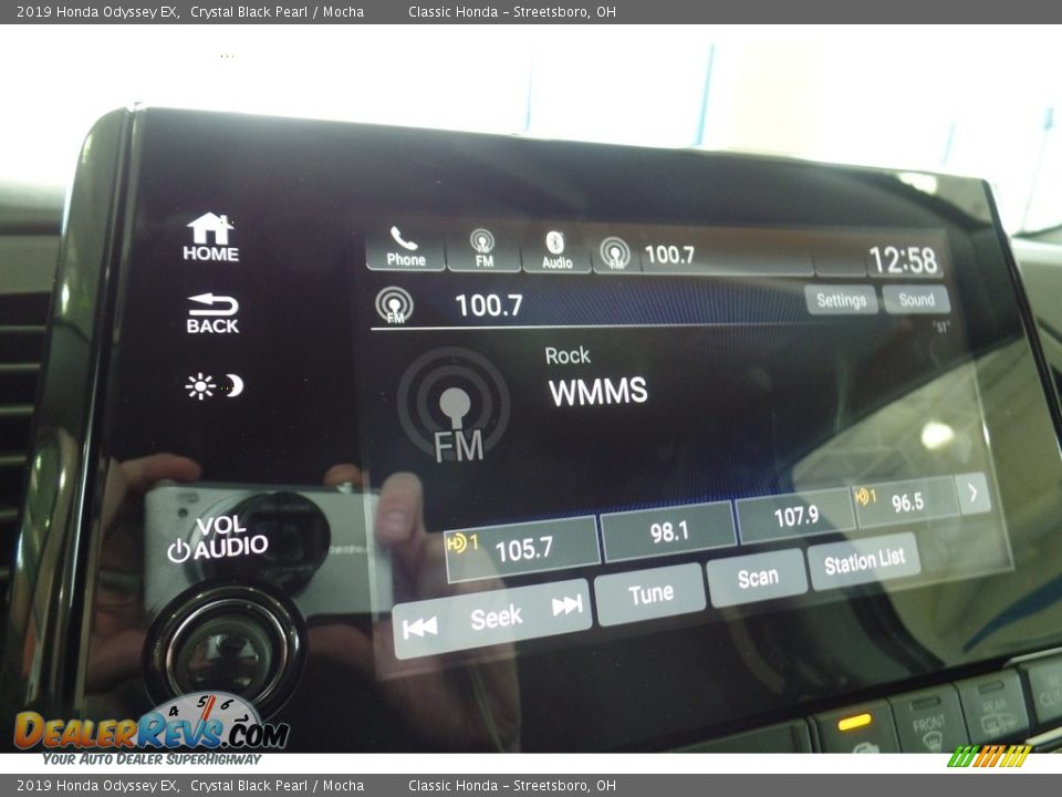 2019 Honda Odyssey EX Crystal Black Pearl / Mocha Photo #11